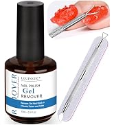 LOUINSTIC Gel Polish Remover: Professional Gel Nail Polish Remover for Nails, 3-5 Minutes Easy Qu...