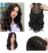 Rich Choices Hair Toppers for Women 18 Inch Hair Toppers for Women with Thinning Hair 4A Medium B...