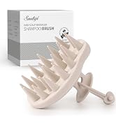 Sndyi Silicone Scalp Massager Shampoo Brush, Hair Scalp Scrubber for Washing Hair & Dandruff Remo...