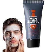 AKARY Deep Cleaning Face Scrub for Men, Daily Exfoliating Cleanser with Sodium Hyaluronate & Cent...