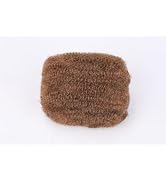 YudragonFt Afro Kinkys Bulk Human Hair 16 Inches Color Brown 30 gram/pack Soft Afro Kinky Bulk Hu...