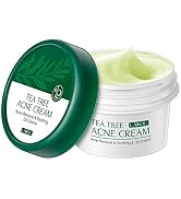 Tea Tree Oil Face Cream Acne Cream - for Oily, Acne Prone Skin, Extra Soothing & Nourishing Non-G...