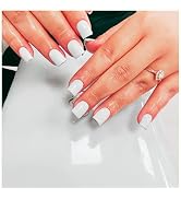 Square Shaped Short Length | NABulous Nails | Soft Gel Nail Tips | Full Cover & Pre-shaped Tips |...