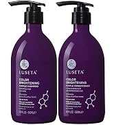 Luseta Purple Shampoo and Conditioner Set for Blonde, Gray - Color Treated Hair - Sulfate Free Pa...