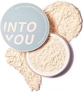 INTO YOU Loose Face Powder, Matte Banana Setting Powder Makeup, Translucent Finishing Powder