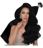 Hetto K Tip Hair Extensions Real Human Hair Black Ktip Human Hair Extensions Jet Black U Tip Hair...