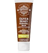 Qhemet Biologics Olive & Honey Hydrating Balm - Moisturizing Hair Balm for Smooth, Soft, Supple H...