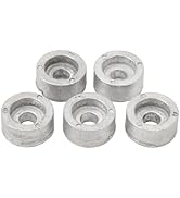 Round Zinc Anode 5 Pcs Marine Round Zinc Anode 55321 87J01 55321 87J00 Oxidation Resistant Zinc A...