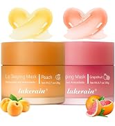 2 Pcs Lip Sleeping Mask, Lip Mask Overnight Hydrate Repair Sleeping Lip Mask, Moisturizing Lip Ba...