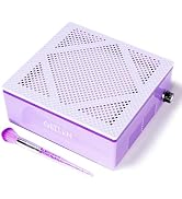 Gellen Nail Dust Collector with Reusable Filter, Professional 60w Nail Vacuum Cleaner for Acrylic...