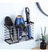 YIGII Hair Dryer Holder/Hair Tool Organizer Wall Mount - Metal Wire Bathroom Blow Dryer Holder Ha...
