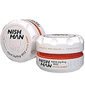 Nishman Hair Styling Series (06 Mystic Gummy AQUA WAX, 150ml)