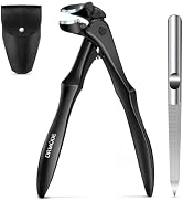 DRMODE Toenail Clippers for Thick Toenails for Seniors, Upgraded Long Handled Angled Head Toe Nai...