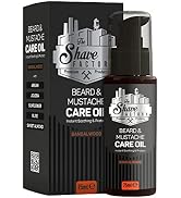 The Shave Factory Beard&Mustache Care Oil with Sandalwood - Product For Professional Barbers and ...