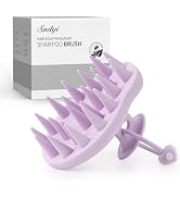 Sndyi Silicone Scalp Massager Shampoo Brush, Hair Scalp Scrubber for Washing Hair & Dandruff Remo...