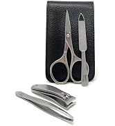 Shpitser Manicure and Pedicure Set of 4 Surgical Stainless Steel Instruments, Made in Solingen, G...