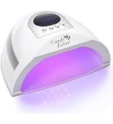 Candy Lover UV Light for Nails, 132W UV Nail Lamp, Professional Fast Curing Nail Dryer, LED Nail ...
