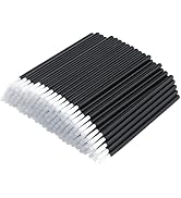 G2PLUS Lip Brushes, 50Pcs Disposable Lip Gloss Wands, Portable and No-Clean Lipstick Applicator, ...