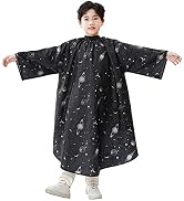 PERFEHAIR Kids Hair Cutting Cape with Sleeves, Kids Barber Cape Haircut Cape for Boy & Girls, Pro...