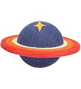 Cat Scratching Posts, Planet Shape Sisal Cat Scratcher, Sisal Cat Scratching Rotatable Ball Inter...