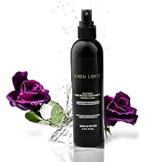 Lion Locs Rosewater Spray for Dreads, Dreadlocks, Braids, Faux Locs, Crochet Locs, Sisterlocks wi...
