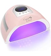 Candy Lover UV Light for Nails, 132W UV Nail Lamp, Professional Fast Curing Nail Dryer, LED Nail ...