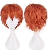 Kediciz Holiday Wig Anime Costume Cosplay Wigs Short Anti-alice Synthetic Party Hair for Women Me...