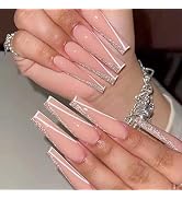press on nails W086