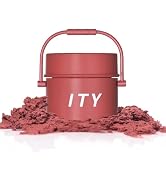 ITY Velvet Matte Finish Lip Stain-Mousse Textured Pudding Pot Lip Clay, Nude Shade, Dual-Use as L...