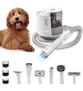 Dog Grooming Vacuum Kit for Haircuts, Brushing, Shedding Pet Hair & More | Ultimate Pet Grooming ...