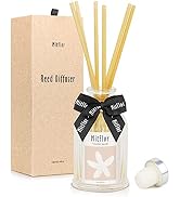 Reed Diffuser, MitFlor Vanilla Neroli Fragrance Diffuser Set, Room Air Freshener with Natural Rat...