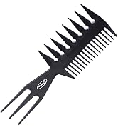Fine Lines - 3 in 1 Styling Comb - Hair Detangling and Shower Comb Great for Afro, Wet or Curly H...