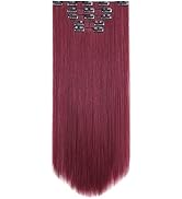 Hair Extensions,HSPJHTM Clip in Hair Extensions for Women 5 PCS 22