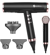 slopehill Professional Hair Dryer, Ionic Hair Dryer with Diffuser, Lightweight Compact Powerful &...