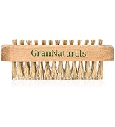 GranNaturals Toe & Finger Nail Brush - Hand & Foot Brush for Cleaning Fingernail and Toenail Cuti...