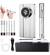 35000 RPM Professional Nail Drill, Stand Base Portable Electric Nail File Efile Drill for Acrylic...