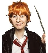 ALLAURA Ron Wizard Wig Short Orange Wig | Ed Shran, Chucky Costume Cosplay Character for Hallowee...