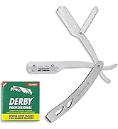 The Shave Factory Straight Edge Razor Kit - Straight Edge Razor with Single Edge Razor | straight...