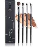 ENERGY Eye Makeup Brush Set 4PCS Professional Eyeshadow Blending Brushes Kit for Eyes Liquid Crea...