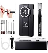 Nail Drill, Professional Portable 35000RPM Nail Drills Machine Desktop Electric Nail File for Acr...