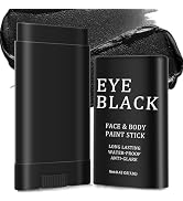 Eye Black, Eye Black Stick for Sports Anti-Glare, Football Eye Black Baseball Softball Face Body ...