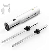ENERTWIST Cordless Electric Carving Knife 1S Quick Start One-Hand Operation Easy to Use with Safe...