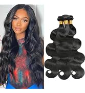 12A Human Hair Bundles 12 14 16 Inch Body Wave Bundles Human Hair Unprocessed Native Virgin Hair ...