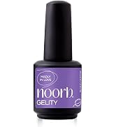 noorb beauty Lavender Indigo Gel Polish, Natural Gel Nail Polish with Organic Pigments, Soak Off ...