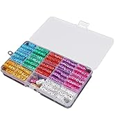 170Pcs Hair Dreadlocks Beads Hair Jewelry Hair Braiding Tool Hair Pendants Decoration Colors Exqu...