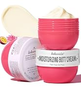 80ml Butt Cream, Moisturizing Body Cream for All Skin - Fast Absorbing, Non-Greasy, Hydrate & Smo...