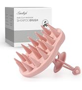 Sndyi Silicone Scalp Massager Shampoo Brush, Hair Scalp Scrubber for Washing Hair & Dandruff Remo...