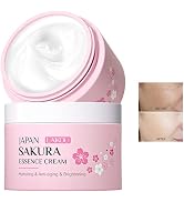 AKARY Face Sakura Cream Vitamin C Serum For Improving Skin Reducing Wrinkles and Moisturizing Enh...