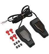 Aramox Rear Window Hinge Cover LED Brake Running Reversing Light IP67 Waterproof Replacement for ...