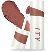 ITY Velvet Matte Finish Lip Stain-Mousse Textured Lip Clay, Nude Shade, Conceals Lip Lines, Rich ...